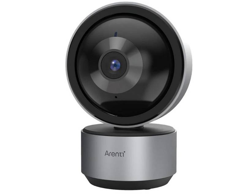 Arenti Überwachungskamera DOME1-N Intelligente 5 MP Dualband WLAN Innenkamera (mit KI-Erkennung, Geräuscherkennung, Schwenk- und Neigefunktion, Auto-Tracking, Nachtsicht) von Arenti