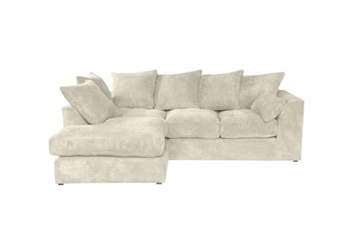 Meble Ares Stilvolles Ecksofa DIVERS (Links, Beige) von Ares Meble