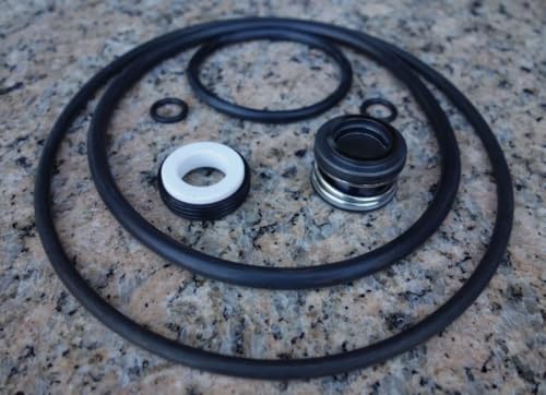 Aretle Ersatz-Schwimmbadpumpendichtung, O-Ring, Reparatur-Set, kompatibel mit Hayward MaxFlo II 2 Schwimmbadpumpe SP2305X7(EE)(SP), (W3) SP2307X10(2), (W3) SP2315X20(2) von Aretle