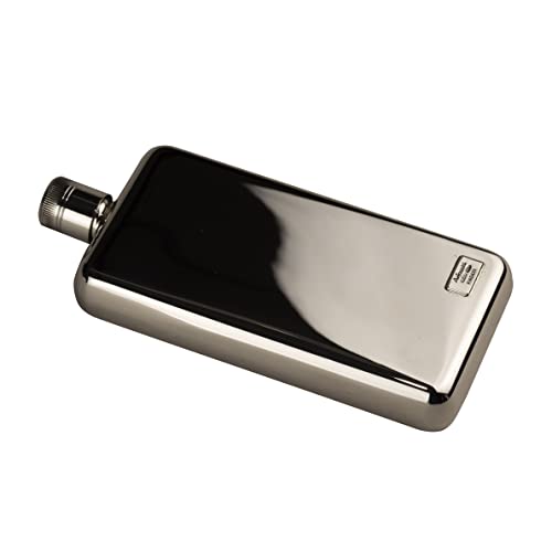Flachmann Rechteckig in massivem Sterling Silber 925 Handgefertigt in Italien. Whiskyflasche in massivem Sterling Silber poliert Flachmann Rechteckig in massivem Sterling Silber 925 Handgefertigt in Italien. Whiskyflasche in massivem Sterling Silber poliert von Arfasatti