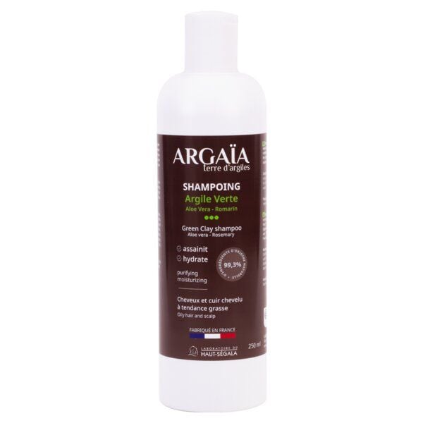 Argaia Shampoo grüne Tonerde (für fettiges Haar) von Argaia