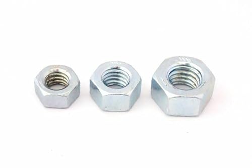 Argip Sechskantmuttern Zoll UNC 1/4" 5/16" 3/8" 7/16" 1/2" Mutter Verzinkt (5, 5/16") von Argip