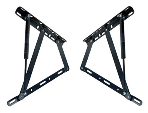 Set mit 2 Scharnieren für Canapés mit 800N-Federn – Ideal für Canapés mit seitlicher Öffnung von 135 cm von Argomaniz