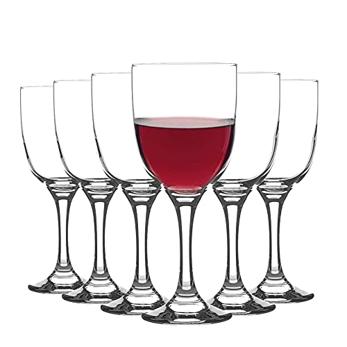 Argon Tableware Campana Rotweingläser - 365ml - Packung Von 6 - Klar von Argon Tableware