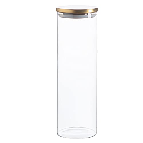 Argon Tableware Glaspeicherung Mit Metalldeckel - 2L - Gold von Argon Tableware
