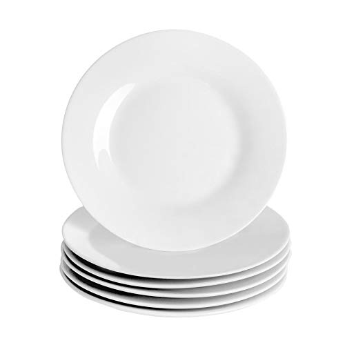 Argon Tableware Klassische Seitenplatten - 15,5cm - Pack Von 6 - Weiß von Argon Tableware