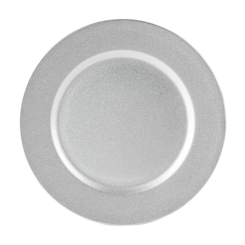 Argon Tableware Metallic Ladeplatte - 33cm - Silber von Argon Tableware