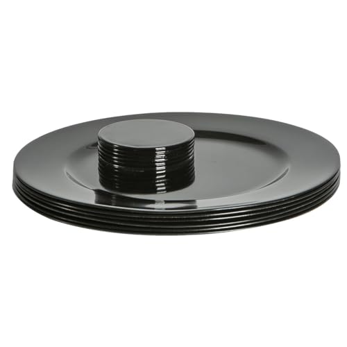 Argon Tableware Metallic Ladeplatten Set - 12pc - Schwarz Argon Tableware Metallic Ladeplatten Set - 12pc - Schwarz von Argon Tableware