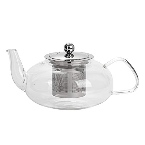 Argon Tableware Oval Glasinfuser Teekanne - 800ml von Argon Tableware