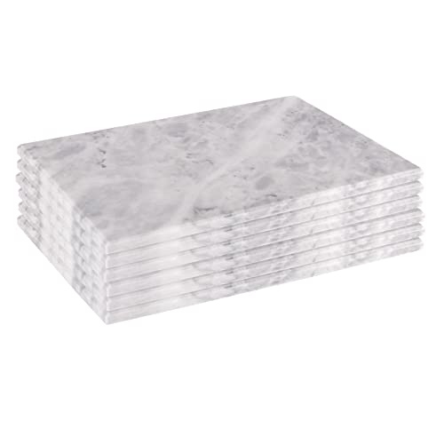 Argon Tableware Rechteck -Marmor -Taschen - 30 X 20cm - Pack Von 6 von Argon Tableware