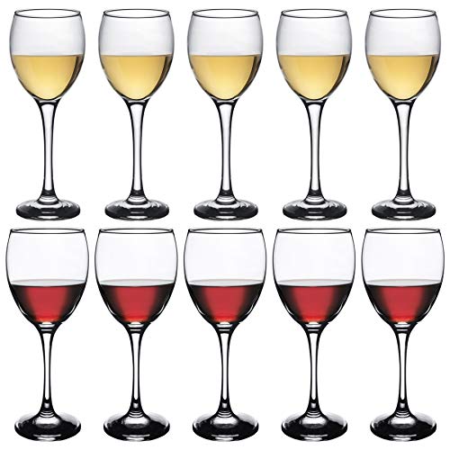 Argon Tableware Rot- und Weißweingläser - Set mit 12 Gläsern - 340 ml / 245 ml von Argon Tableware