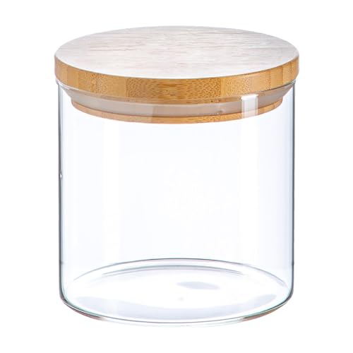 Argon Tableware Scandi -Glas -Glas -Glas Mit Holzdeckel - 550ml von Argon Tableware