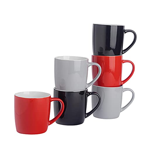 Argon Tableware Farbige Kaffeetassen - 350ml - Modern - Pack Von 6 von Argon Tableware