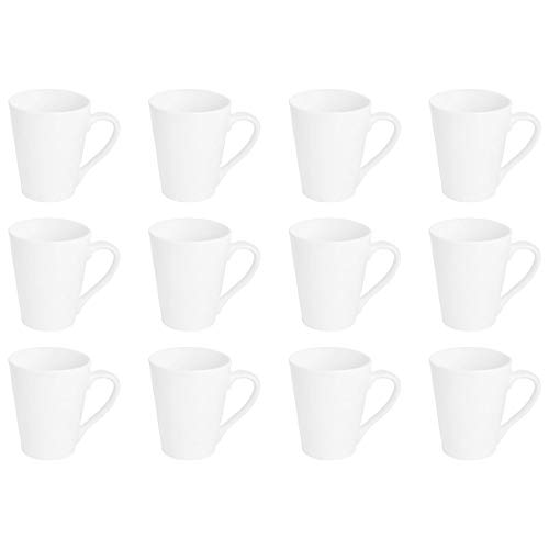 Argon Tableware Klassische Latte -Tassen - 285ml - Pack Von 12 - Weiß von Argon Tableware