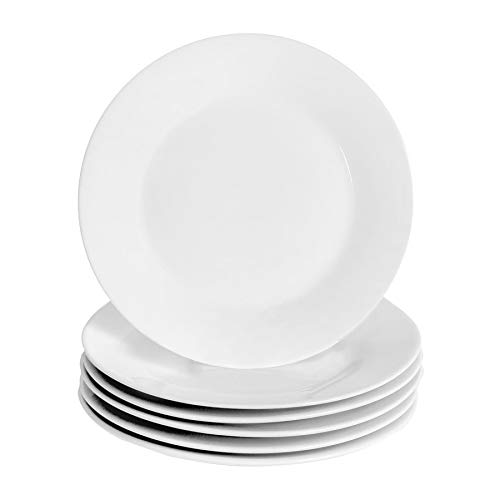 Argon Tableware Klassische Dessertplatten - 19cm - Pack Von 6 - Weiß von Argon Tableware
