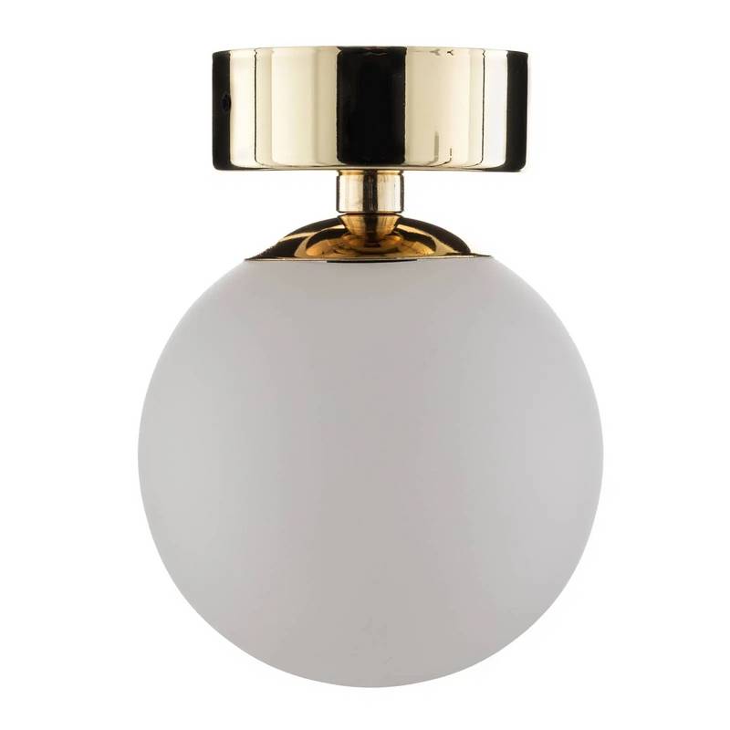 Argon Deckenleuchte Fatis Deckenlampe Lampe Leuchte Opalglas Messing Dimmbar B-Ware von Argon