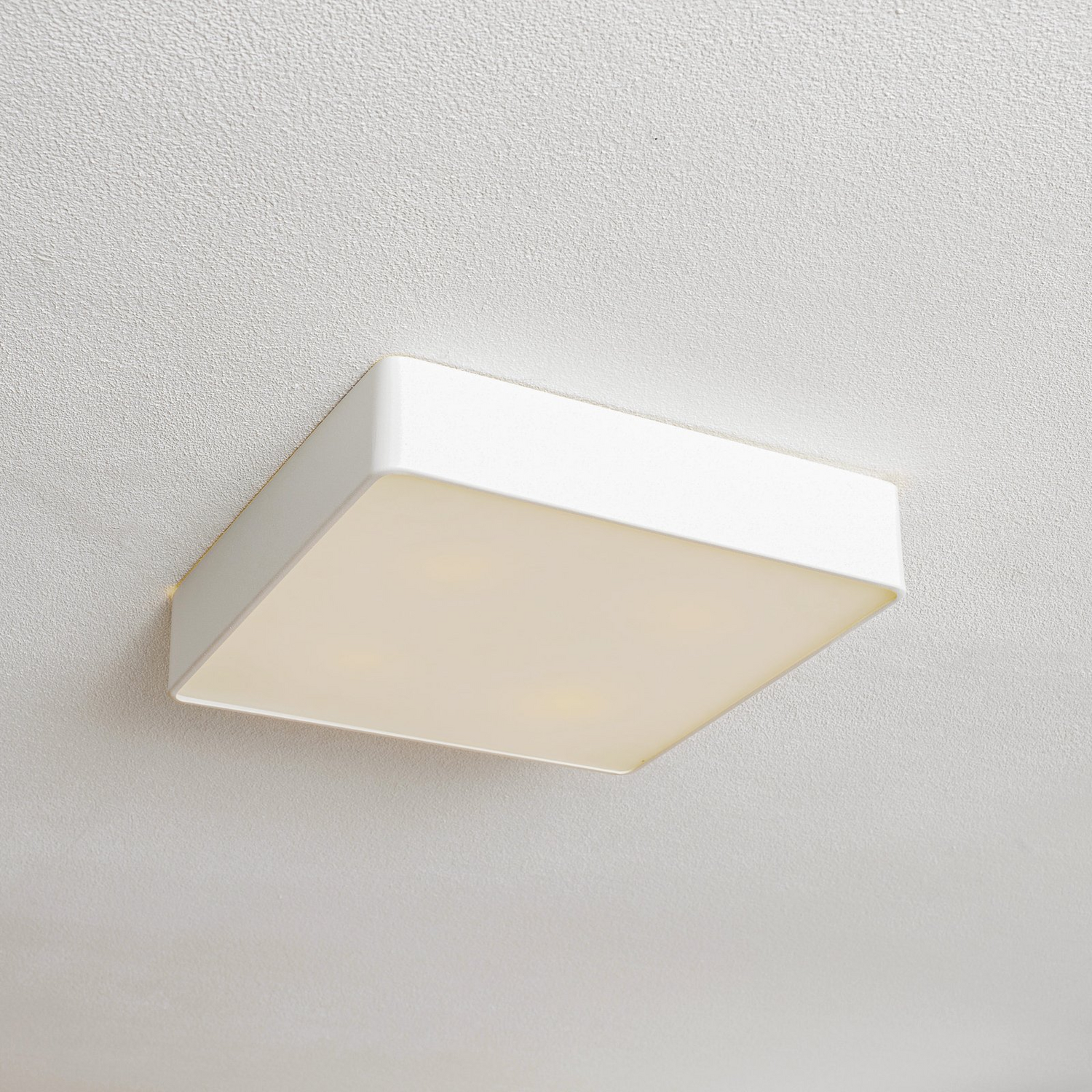 Argon Deckenleuchte Lampe Oro Deckenbeleuchtung Weiß Stahl Glas 35 Cm Leuchte B-Ware Argon Deckenleuchte Lampe Oro Deckenbeleuchtung Weiß Stahl Glas 35 Cm Leuchte B-Ware von Argon