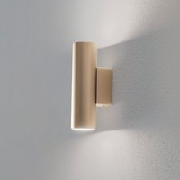 [GEBRAUCHT] B-Ware Marion Wandleuchte Lampe Gu10 Gold Stahl Höhe 18 Cm von Argon