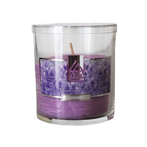 Aria Candele CAU, Art 900/C, Glas Kerze, Duft Lavendel, Lebensdauer 30 Stunden, Für Innenbereich Aria Candele CAU, Art 900/C, Glas Kerze, Duft Lavendel, Lebensdauer 30 Stunden, Für Innenbereich von Aria Candele CAU