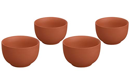 Ton Teecups Tenno, handgefertigt. Set mit 4 Cups, Original Aricola® von Aricola