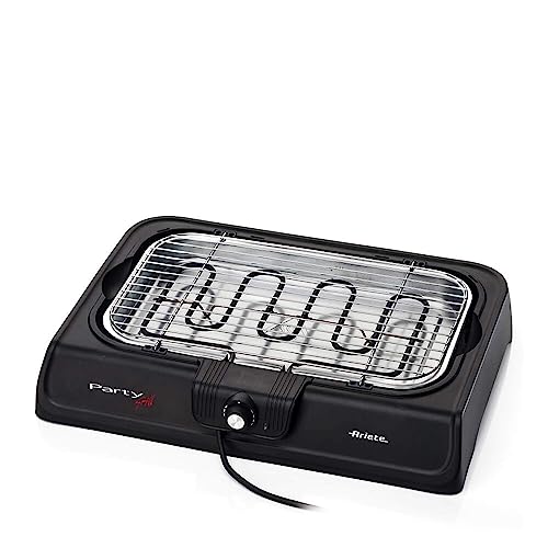 Ariete 00C073300AR0 733 Elektrogrill Party Grill-733, schwarz von Ariete