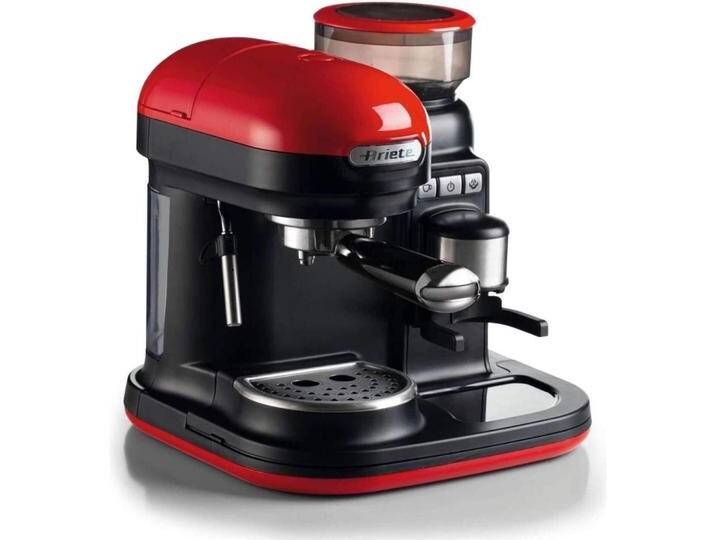 Ariete 1318 Kaffeemaschine Moderna, Siebträgermaschine, Rot Ariete 1318 Kaffeemaschine Moderna, Siebträgermaschine, Rot von Ariete