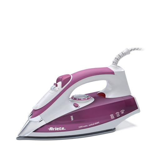 Ariete - 6215 - FERRO A VAPORE 2200 WATT SERBATOIO 280 ML COLPO VAPORE SELF CLEANING STIRATURA VERTI von Ariete