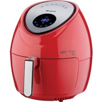 Ariete Heißluftfritteuse "4618R Airy Fryer XXL rot", 1800 W, 7 voreingestellte Programme, Temperatur von 80 C bis 200 C von Ariete