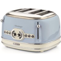 Ariete Toaster "Vintage", 4 kurze Schlitze, für 4 Scheiben, 1630 W von Ariete