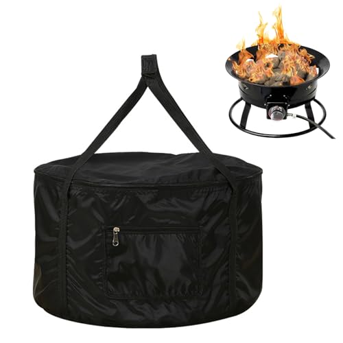 Arineng 48,3 cm Outdoor-Feuerstellentasche, kompatibel mit Outland Firebowl Modell 893 870 823 Propangasfeuer (Organizer) (Schwarz, 53,3 cm) von Arineng