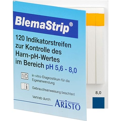 BLEMASTRIP pH 5,6-8,0 Teststreifen 120 St von Aristo