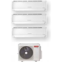ARISTON TRIAL SPLIT INVERTER AIR CONDITIONER Serie ALYS PLUS 9+12+12 mit 80 XD0C-O R-32 Wi-Fi OPTIONAL 9000+12000 von Ariston