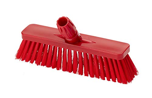 Aricasa 1038rs Besen abgewinkelt Hygiene, 3 cm, Rot von ARICASA