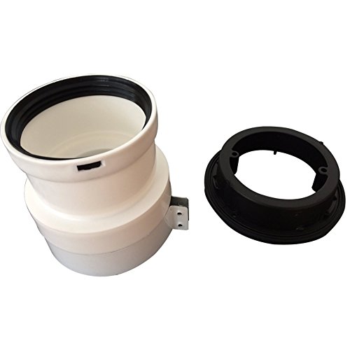 Ariston Thermo 3318369 Kit Adapter 60/100 – 80 Für Fumisteria Durchlauferhitzer, weiß Ariston Thermo 3318369 Kit Adapter 60/100 – 80 Für Fumisteria Durchlauferhitzer, weiß von Ariston