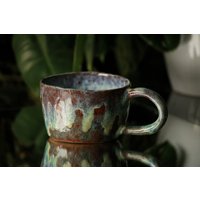 Handgemachte Blaue Keramik Kaffeetasse | Große Unikat Teetasse Handgemachte Blaue Keramik Kaffeetasse | Große Unikat Teetasse von ArkaCeramics