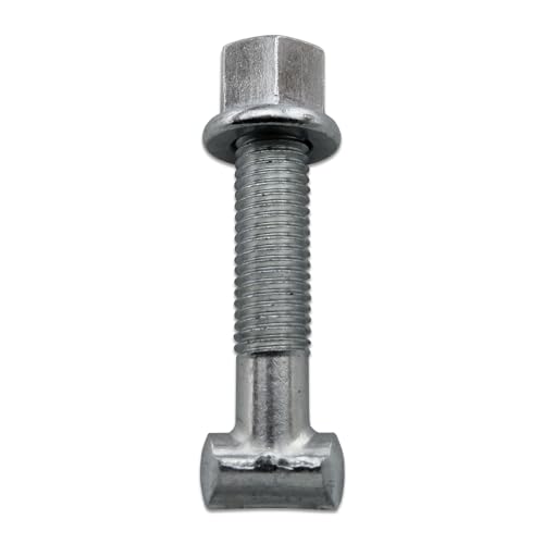 Hammerkopfschrauben M14 inkl. Bundmuttern M14 mit SW19 (50 Stück) von Arkin-Handelskontor