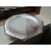 Epns Reed & Barton Silverplated Achteckige Teller 176 von Arlandria13