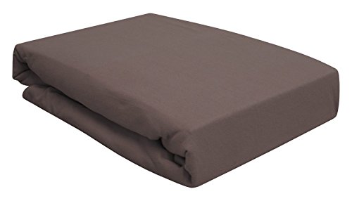 Spannbettlaken für Wasserbett/Boxspring/Übergrößen 180x200-200x220 cm anthrazit (anthrazit/anthrasite) von Arle-Living