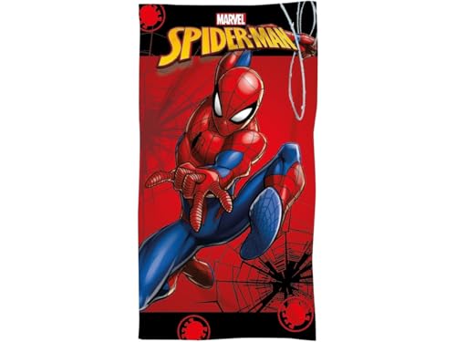 Arlis Strandtuch Spiderman oder Badetuch Spider-Man Marvel 70 x 140 cm aus Baumwolle (Badetuch Spiderman) von arlis