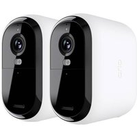 ARLO ESSENTIAL2 XL FHD OUTDOOR CAMERA 2-PACK VMC2252-100EUS WLAN IP-Überwachungskamera-Set mit 2 Ka von Arlo