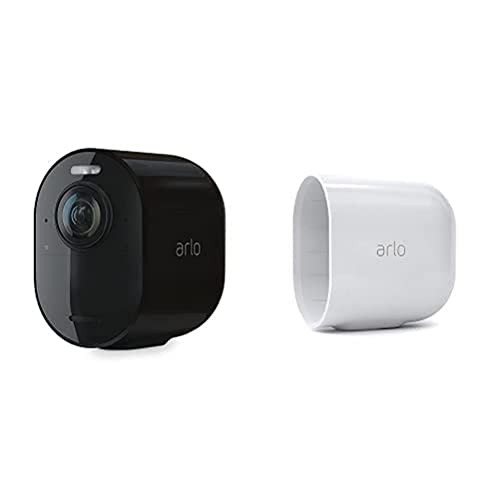 Arlo Ultra 2 WLAN Überwachungskamera aussen, kabellos, 4K, Nachtsicht in Farbe, Bewegungsmelder, SmartHub benötigt, Zusatzkamera mit GRATIS Kameragehäuse mit 90-tägigem Secure Plan Testzeitraum von Arlo