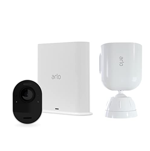Arlo Ultra Smart Home Überwachungskamera 1er Set und Halterung Bundle - weiß von ARLDE