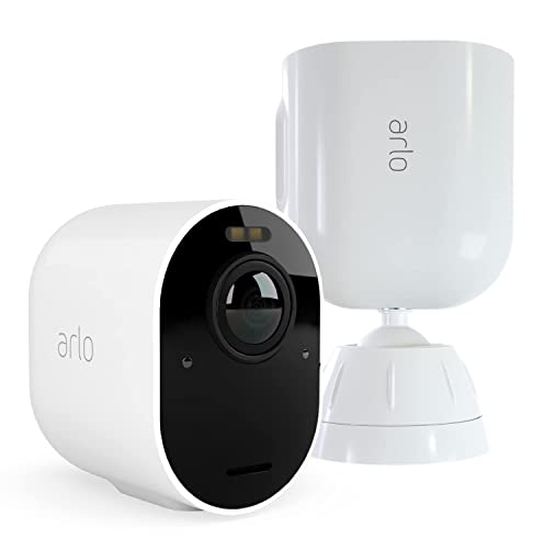 Arlo Ultra2 Zusatz Überwachungskamera aussen und GRATIS Security Mount Bundle - weiß, Testzeitraum für Arlo Secure Plan von Arlo