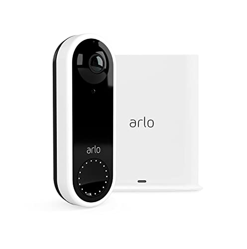 Arlo Video Doorbell Überwachungskamera und SmartHub Bundle - weiß von ARLDE
