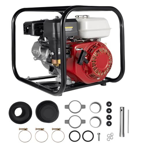 6,5PS Wasserpumpe, 210cc Benzin-Wasserpumpe, 4-Takt Motor, 36000l/h, 28m Förderhöhe, 7m Ansaughöhe, 2 Zoll Anschluss, Gartenpumpe Schmutzwasserpumpe, Niedrige Kraftstoffverbrauch, Seilzugstart 6,5PS Wasserpumpe, 210cc Benzin-Wasserpumpe, 4-Takt Motor, 36000l/h, 28m Förderhöhe, 7m Ansaughöhe, 2 Zoll Anschluss, Gartenpumpe Schmutzwasserpumpe, Niedrige Kraftstoffverbrauch, Seilzugstart von Armanyya