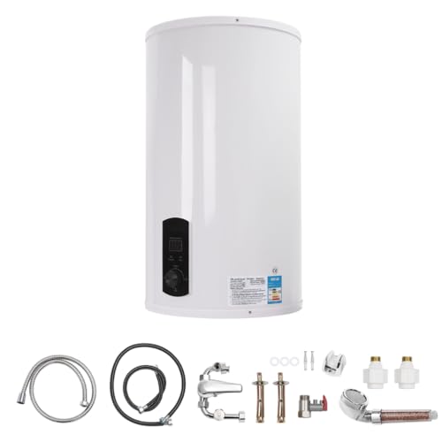 70L Elektrischer Wassererhitzer | 2000W 220V Boiler | Elektrospeicher Warmwasserspeicher | Temperaturbereich 25–75 °C | Überhitzungsschutz | 41 × 75 cm | Für Küchen, Toiletten, Wohnungen 70L Elektrischer Wassererhitzer | 2000W 220V Boiler | Elektrospeicher Warmwasserspeicher | Temperaturbereich 25–75 °C | Überhitzungsschutz | 41 × 75 cm | Für Küchen, Toiletten, Wohnungen von Armanyya