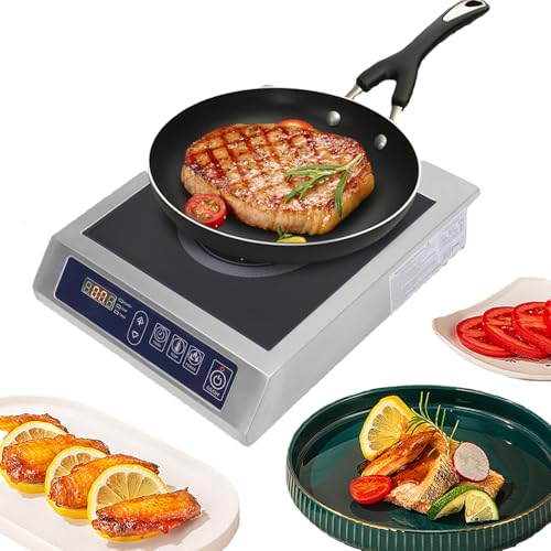 Induktionskochfeld 3500W Induktionskochfeld Einzelkochfeld Temperaturwechsel 10 Getriebe 11 Einstellung der Heizzeit 24H maximale Belastbarkeit 75 kg LED-Bildschirm für Küche Induktionskochfeld 3500W Induktionskochfeld Einzelkochfeld Temperaturwechsel 10 Getriebe 11 Einstellung der Heizzeit 24H maximale Belastbarkeit 75 kg LED-Bildschirm für Küche von Armanyya