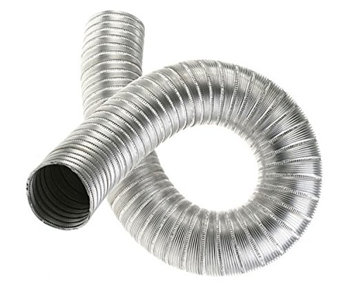 Aluminium Flexibler Schlauch 90 mm/9 cm Legierung Air Rohr Abluftventilator Flexi Tube Ventilation Channel AF90 von Armar Trading LTD