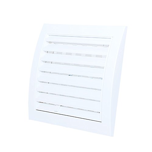 Luftführung Belüftung 150 mm/15,2 cm Lüftungsgitter 190 mm x 190 mm mit verstellbarem Shutter und Fliegengitter 19,1 x 19,1 cm Grid ow10 von Armar Trading LTD