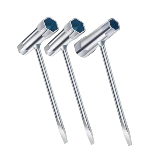 Armastuse 3 StüCk KombischlüSsel, 13 Mm X 19 Mm ZüNdkerzenschlüSsel KettensäGenschlüSsel FüR MotorsäGenmäHer BüRstenschneider RasenmäHer von Armastuse